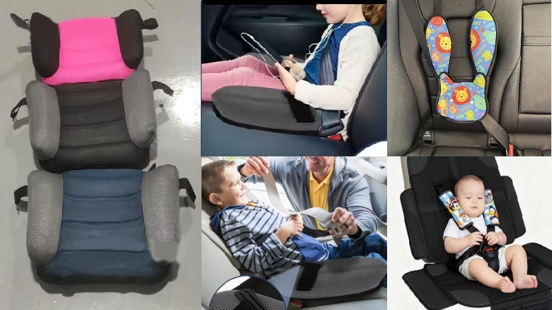 Collage di seggiolini non omologati presi dai siti